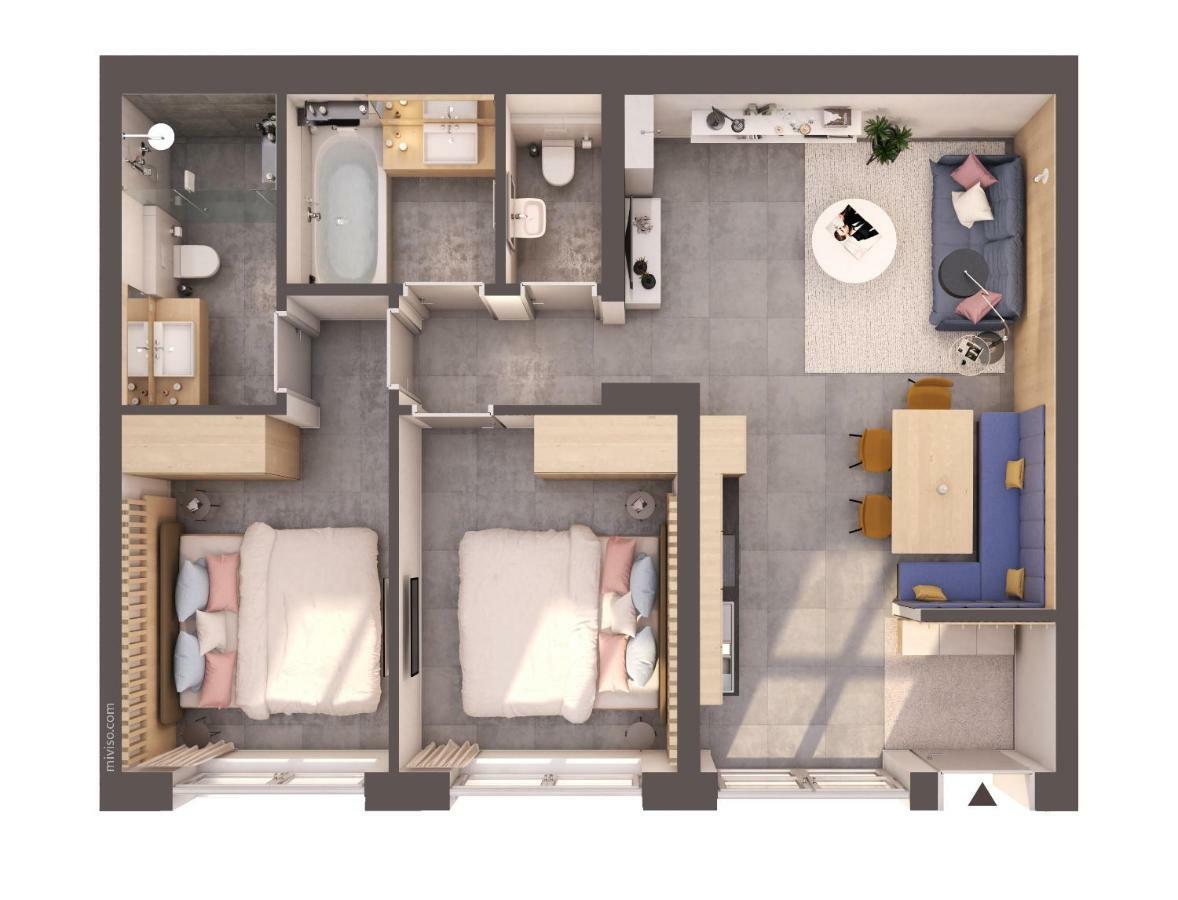 Апартаменты Wohn.Genuss App Traumhaus Шладминг Экстерьер фото